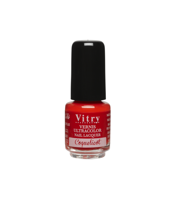 Vitry Vernis à Ongles 4Ml Coquelicot