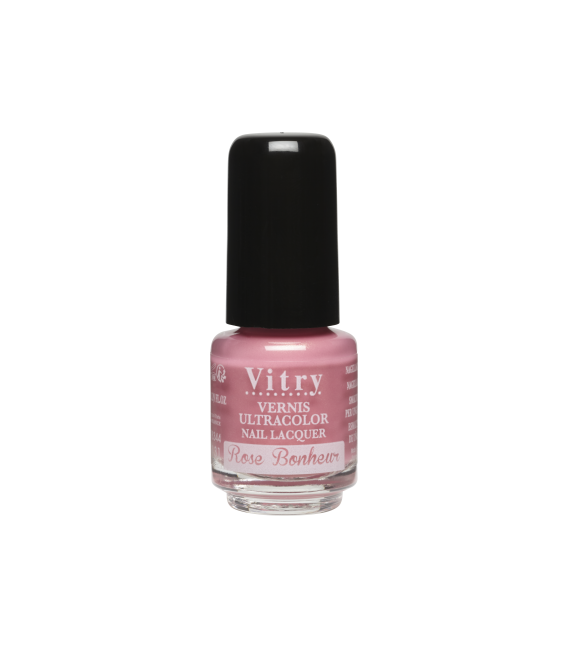 Vitry Vernis à Ongles 4Ml Rose Bonheur