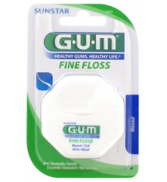 Gum Fine Floss Fil Dentaire Ciré 1555