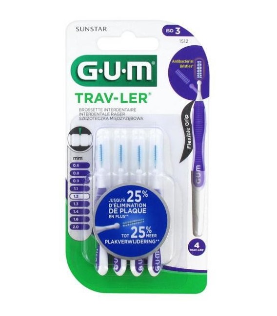 Gum Trav-Ler Brossette 1.2mm 1512 pas cher