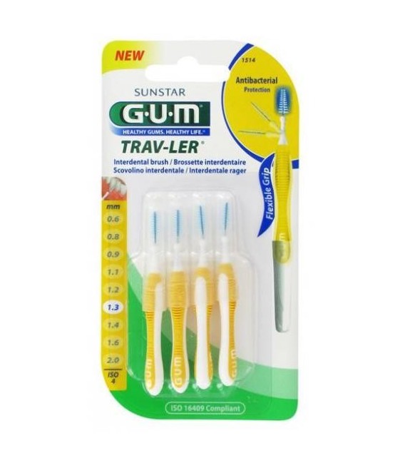 Gum Trav-Ler Brossette 1.3mm 1514 pas cher