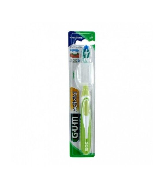 Gum Activital Brosse à Dents Medium Compacte 583 pas cher