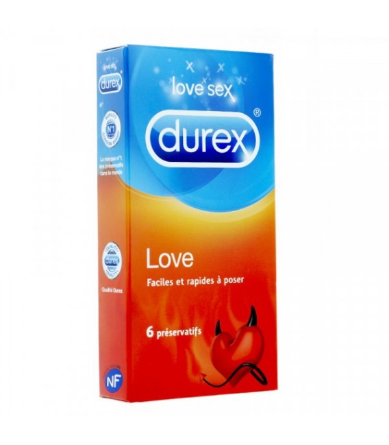 Durex Préservatif Love Boite de 6