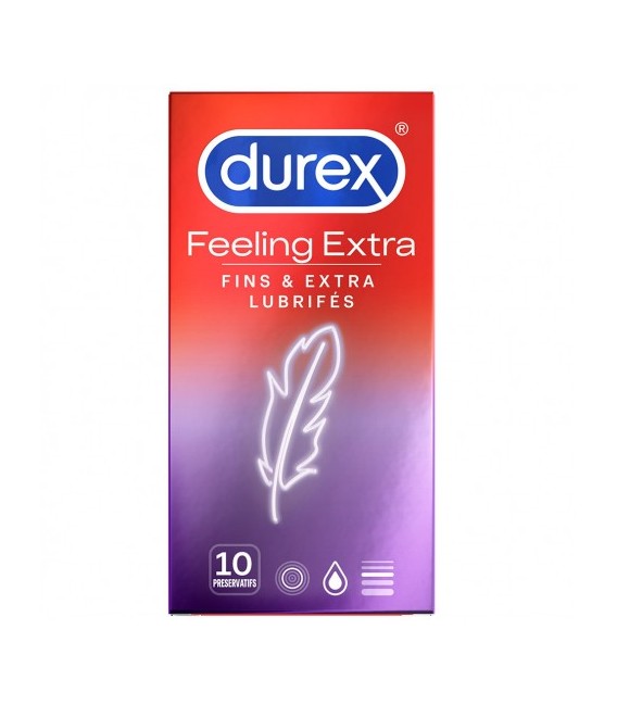 Durex Préservatif Feeling Extra Boite de 10