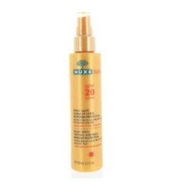 Nuxe Solaires SPF20 Spray Lacté Visage et Corps 150Ml pas cher