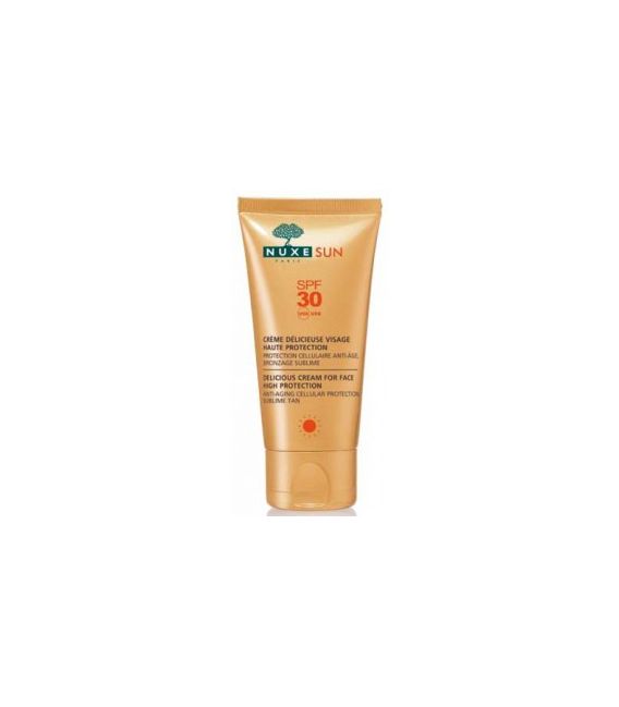 Nuxe Solaires SPF30 Crème Délicieuse Visage 50Ml