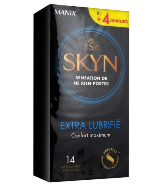 Manix Préservatif Skyn Extra Lubrifiée Boite de 14