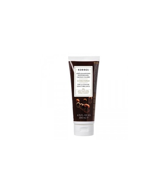 Korres Argan Après Shampooing Post Coloration 200Ml