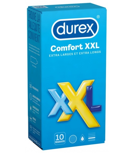 Durex Préservatif Comfort XXL Boite de 10