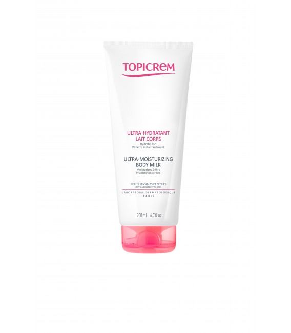 Topicrem Lait Ultra Hydratant Corps 200Ml pas cher