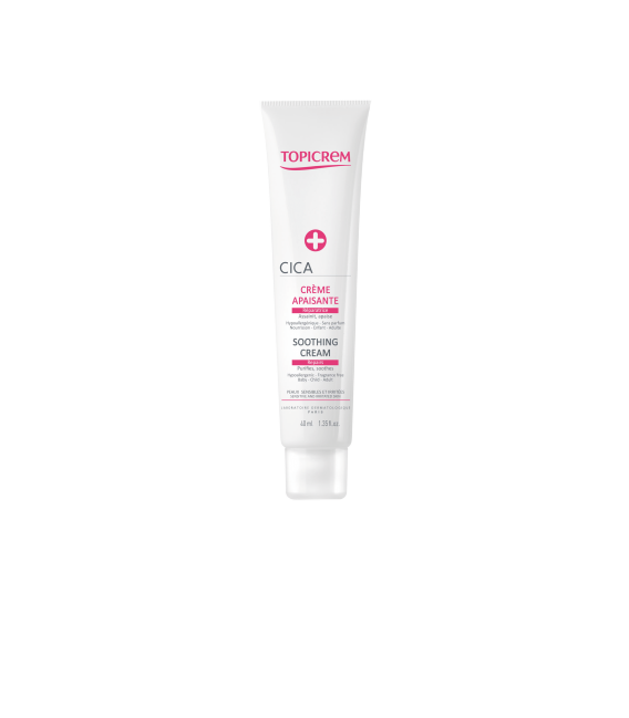 Topicrem Cica Crème Réparatrice 40Ml, Topicrem Cica Crème