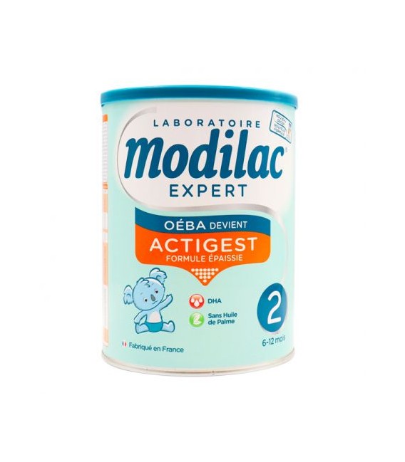 MODILAC Expert Actigest Lait 2ème Age 800 G