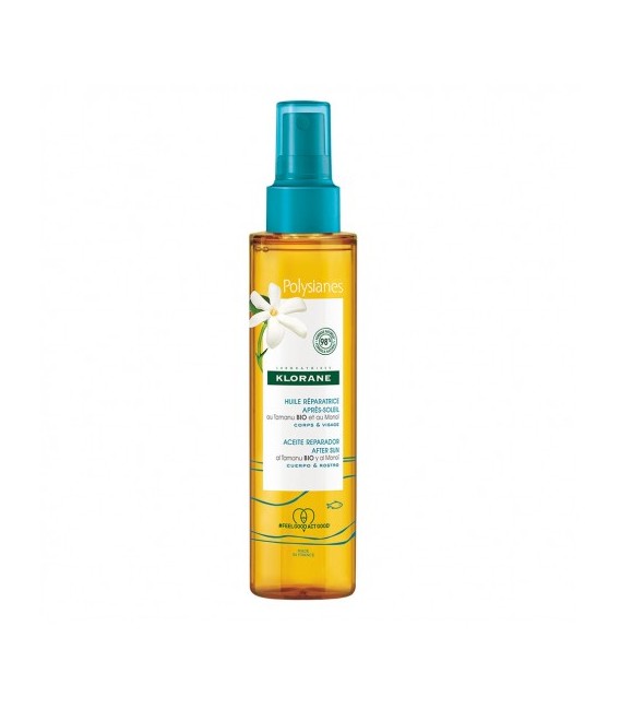 Klorane Solaires Huile Réparatrice Après Soleil 150Ml