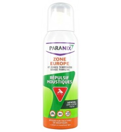 Paranix Répulsif Moustiques Zone Europe et Zones Tempérées Aérosol 125Ml