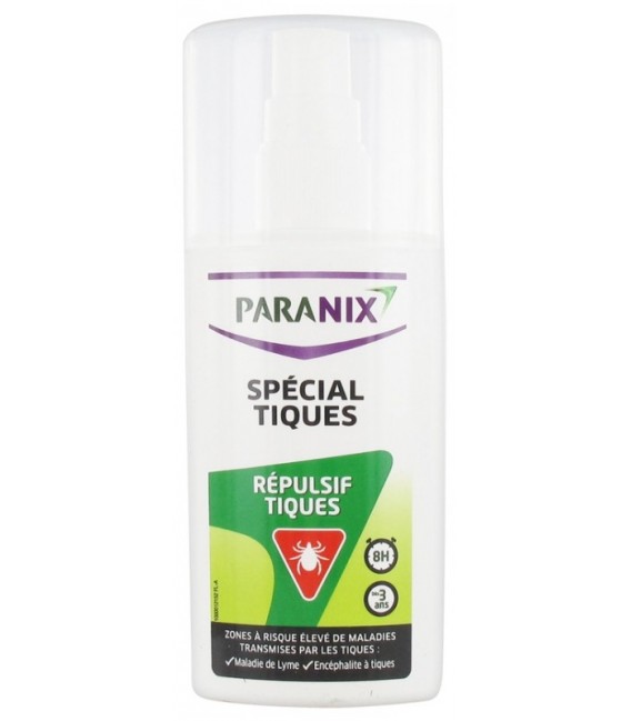 Paranix Répulsif Moustiques Spécial Tiques Spray 90Ml
