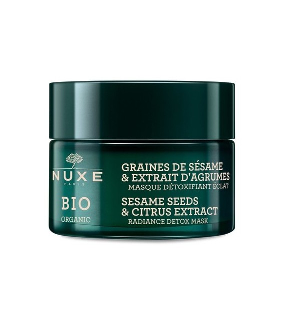 Nuxe Bio Masque Détoxifiant Eclat 50Ml