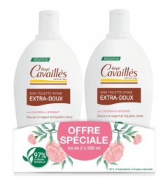 Rogé Cavaillès Extra Doux Gel Lavant Naturel 2x500Ml