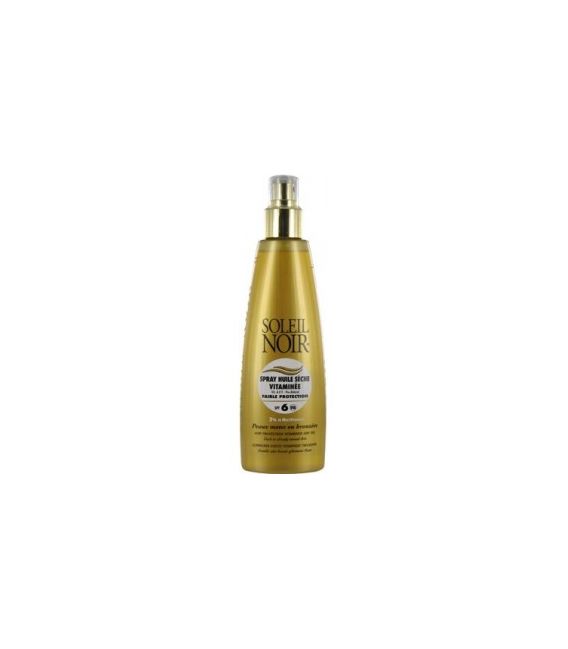 Soleil Noir Huile Sèche Vitaminée SPF6 150Ml pas cher