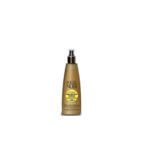 Soleil Noir Huile Sèche Vitaminée SPF15 150Ml pas cher