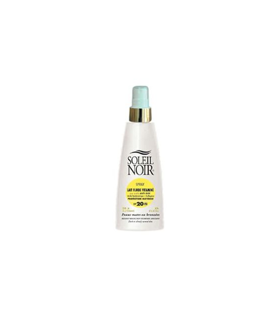 Soleil Noir Lait Vitaminé SPF20 150Ml pas cher