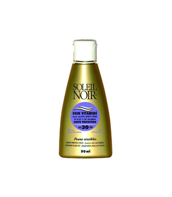 Soleil Noir Soin Vitaminé SPF30 50Ml pas cher