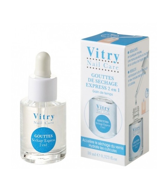 Vitry Gouttes de Séchage Express 2 en 1 10Ml