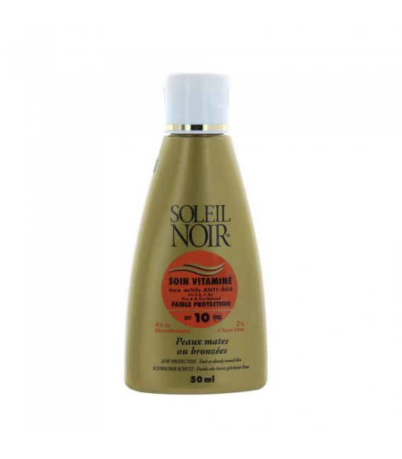 Soleil Noir Soin Vitaminé SPF10 50Ml pas cher