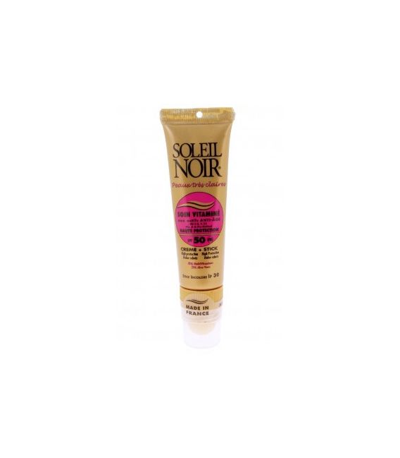 Soleil Noir Combi Stick Solaire SPF50 2G pas cher