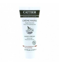 Cattier Crème Mains Ultra Nourrissante 75Ml