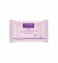 Cattier Gynea Lingettes Intimes Paquet de 12