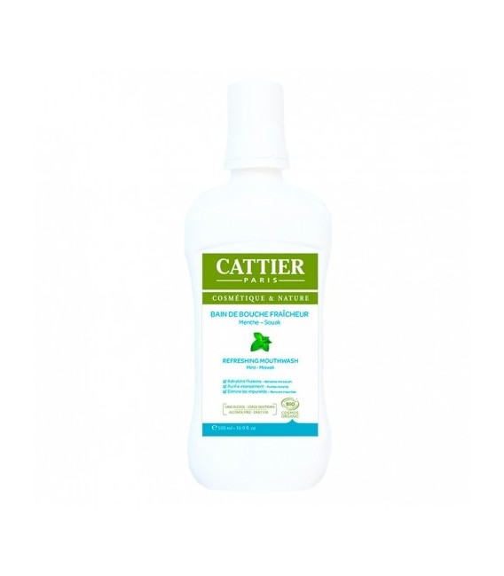 Cattier Bain de Bouche Fraicheur 500Ml