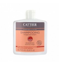 Cattier Shampooing Vinaigre de Romarin Cheveux Regraissant 250Ml