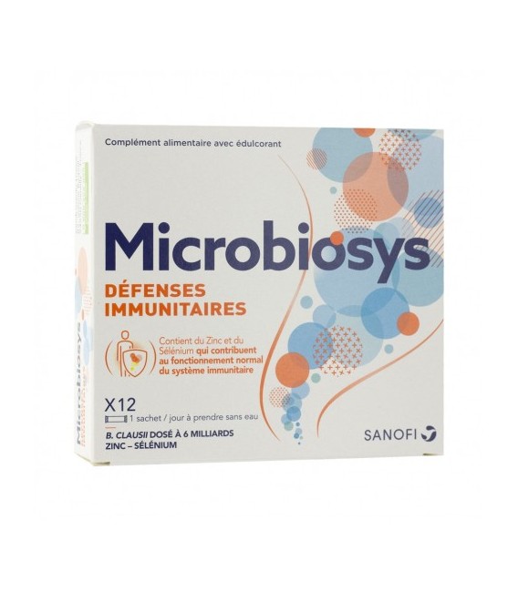 Sanofi Microbiosys Défenses Immunitaires 12 Sticks