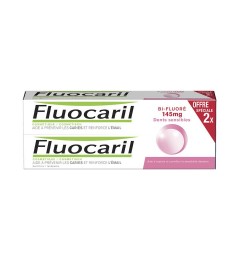 Fluocaril Dentifrice Bi Fluoré 145Mg Dents Sensibles Menthe 2x75Ml
