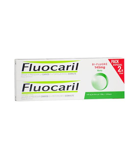Fluocaril Dentifrice Bi Fluoré 145Mg Menthe 2x75Ml