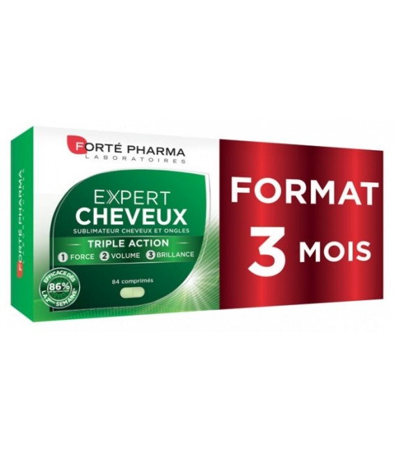 Forté Pharma Expert Cheveux 84 Comprimés pas cher