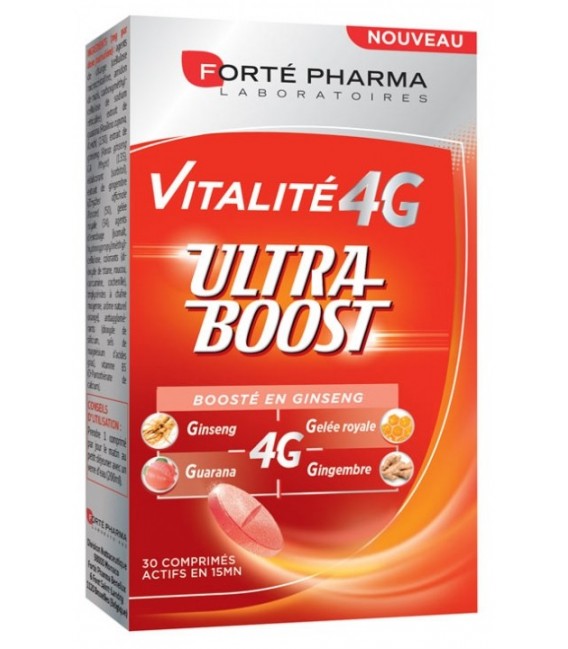 Forté Pharma Vitalité 4G Ultra Boost 30 Comprimés