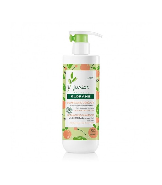 Klorane Petit Junior Shampoing Démélant Pêche 500Ml