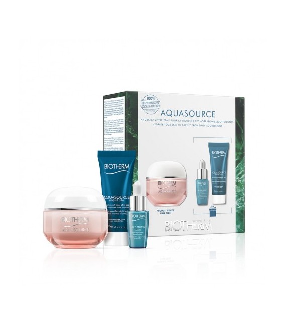 Biotherm Coffret Aquasource Crème Peaux Sèches 50Ml