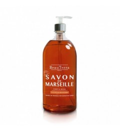 Beauterra Savon Liquide de Marseille1L Parfum Fleur d'Oranger