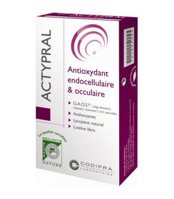 Codifra Actypral 60 Gélules