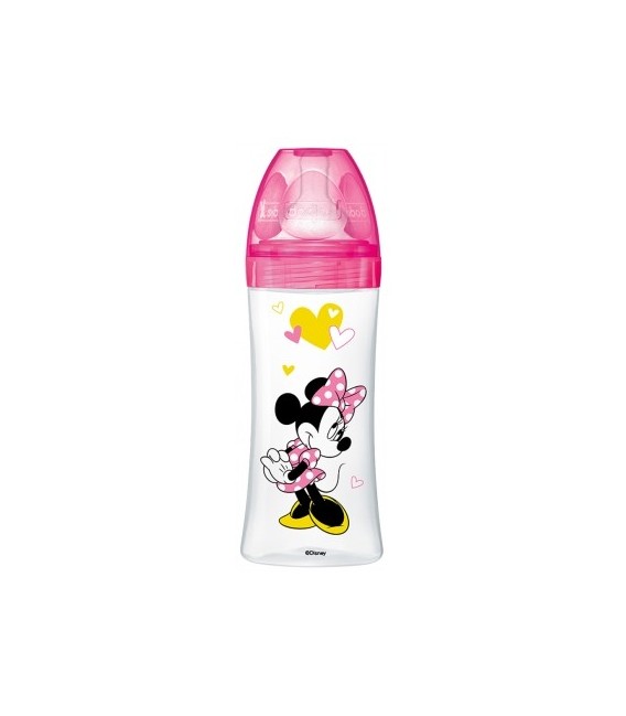 Dodie Biberon Initiation 270Ml Minnie Rose 0 à 6 Mois