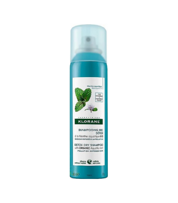 Klorane Capillaire Shampooing Sec Menthe Aquatique Spray 150Ml