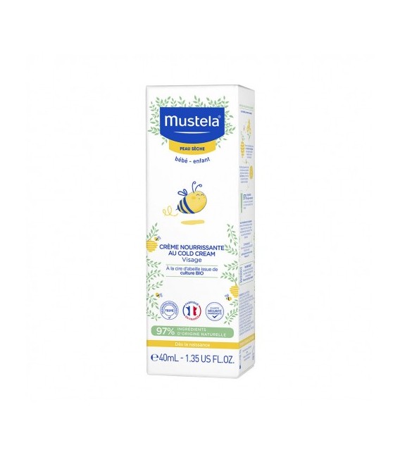 Mustela Crème Nourrissante au Cold Cream 40Ml