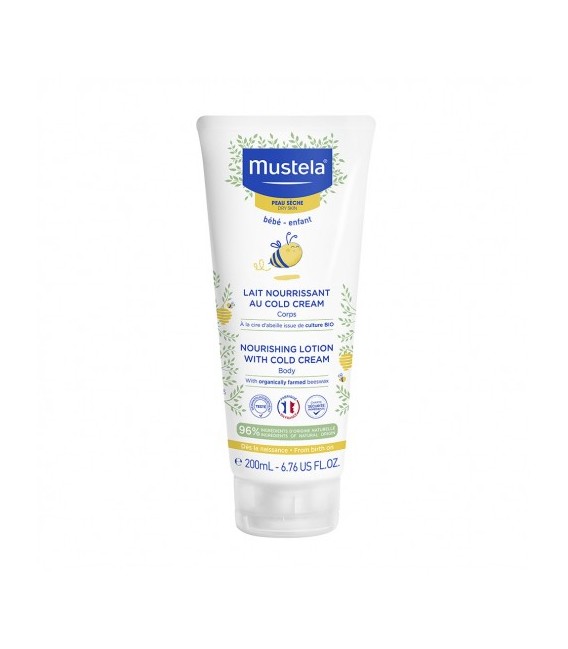 Mustela Lait Nourrissant au Cold Cream 200Ml