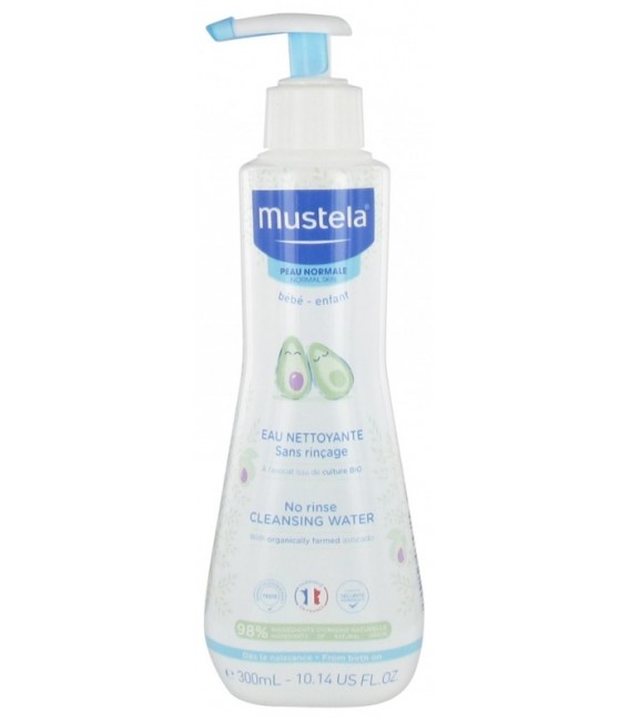 Mustela Eau Nettoyante Sans Rinçage 300Ml