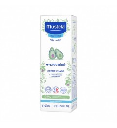 Mustela Hydra Bébé Crème Visage 40 ml