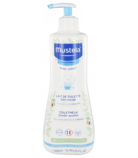 Mustela Lait de Toilette 500ml pas cher