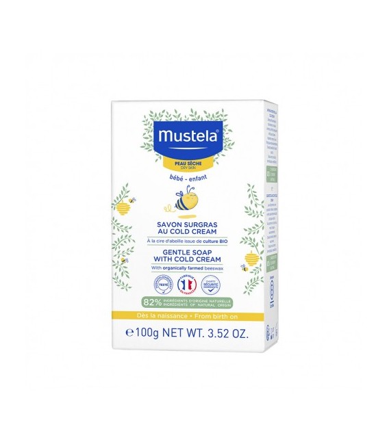 Mustela Savon Surgras au Cold Cream Nutri-Protecteur 150g pas cher