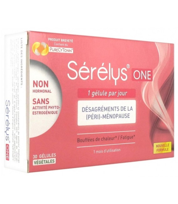 Serelys One Ménopause 30 Gélules